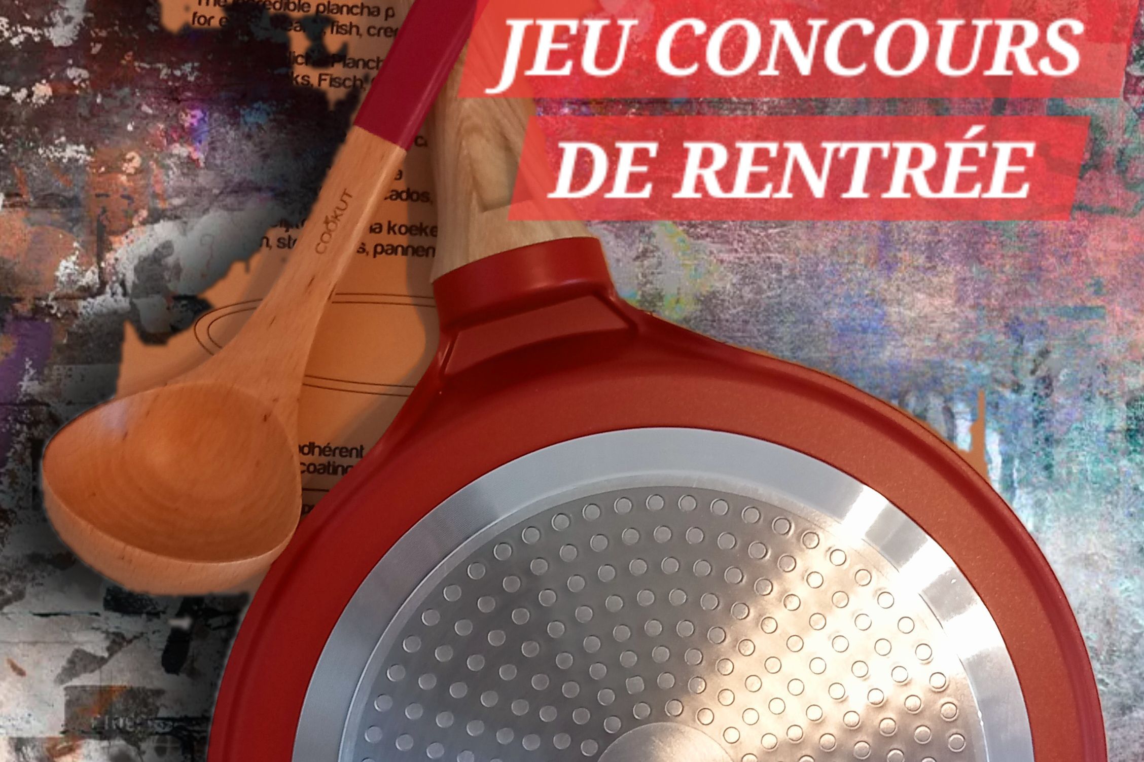 Jeu concours de rentrée COOKUT ! 🎁🍀👌